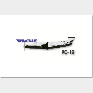 Pilatus PC12 VH-FMM Posters and Art